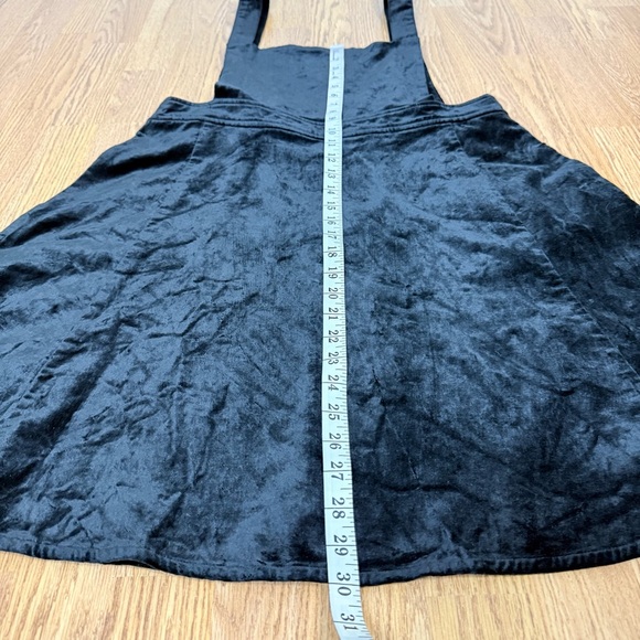 ModCloth velvet pinafore dress jumper Cupcake consultant size Large NWT - Picture 14 of 17